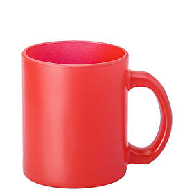 Чашка для сублімації скло НЕОН 300 мл (червоний)