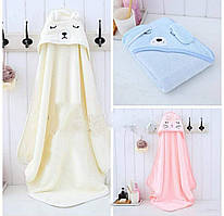 Рушник мікрофібра дитячий із куточком 90х90