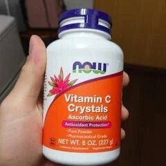 Вітамін С NOW Vitamin C Crystals 227 г, фото 4