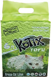 Наповнювач тофу Kotix Green tea (Котікс зелений чай), 6л.