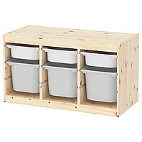 IKEA Стеллаж с контейнерами TROFAST ( 093.286.49)