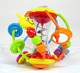 Брязкальце Чарівний куля 929 для малюків у коробці, фото 5