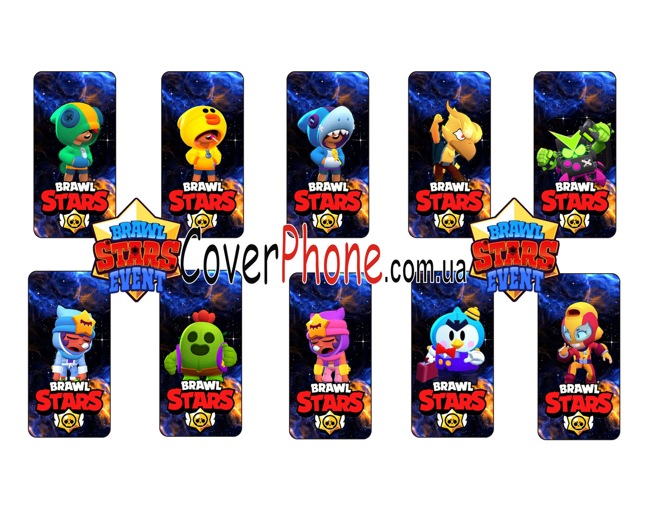 Силіконовий бампер чохол для Oppo A57s Космічний Бравл Герої