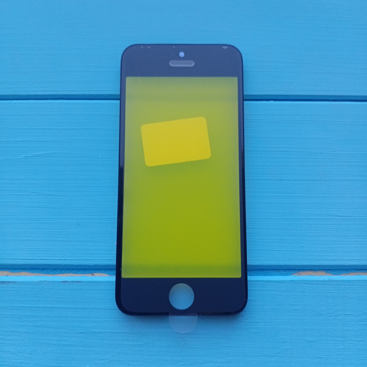 Скло корпусу Apple iPhone 5 з рамкою Black