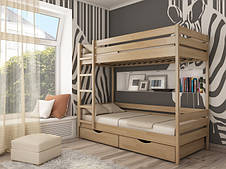 Двоярусні ліжка дерев'яні