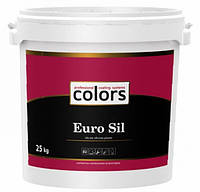 Штукатурка фасадная силикатная "барашек" COLORS Euro Sil зерно 1,5мм x 25кг