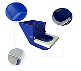 Бункерна годівниця для кроликів середня, фото 7