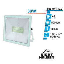 Прожектор RIGHT HAUSEN SOFT LINE LED 50W 6500K IP65 Білий HN-191122