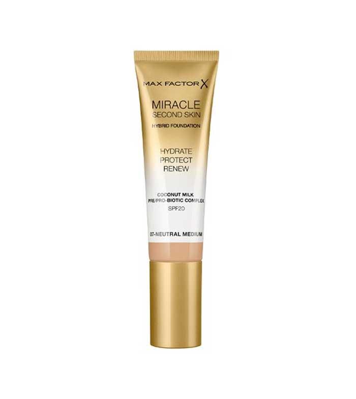 Тональна основа - Max Factor Miracle Second Skin Foundation (Оригінал)