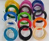 Пластик PLA (ПЛА) для 3d ручки 13 кольорів по 10 метрів, фото 2