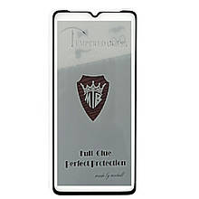 Захисне скло FULL GLUE 9H Realme X2 Pro повна проклейка, чорне