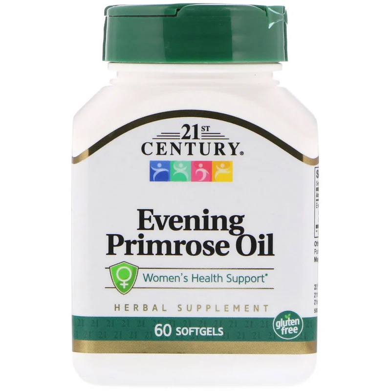 Олія примули Evening Primrose Oil Women's Health Support 21st Century 60 капсул, фото 1
