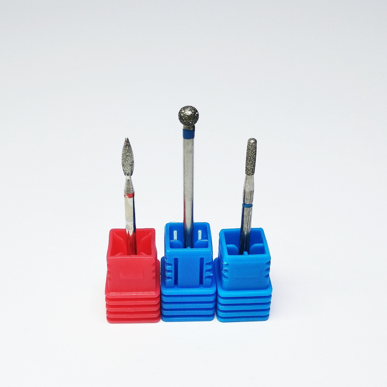 Фрези алмазні для манікюру набір 3 шт