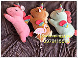 Величезна Іграшка - плед - подушка 3 в 1 Рожевий Єдиноріг подарунок для дітей, фото 7