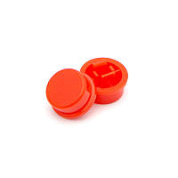 Колпачок для кнопки A24 Красный (12x12x7.3) - 10 шт.