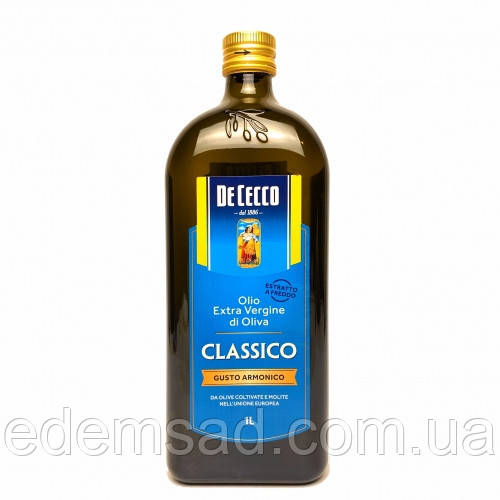 Олія оливкова De Cecco Classico Extra Vergine, 1 л