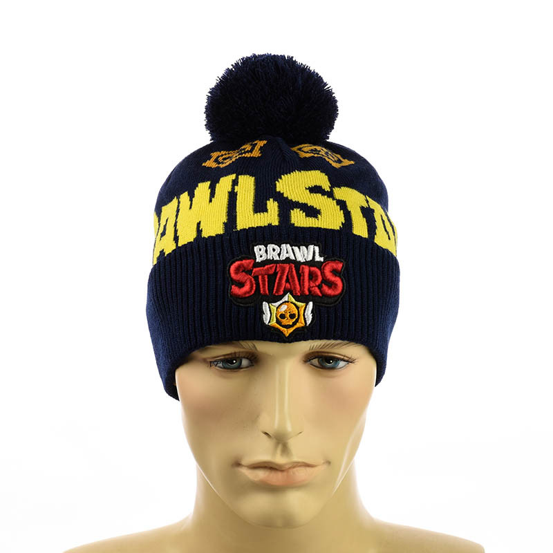 Зимова підліткова шапка темно-синій