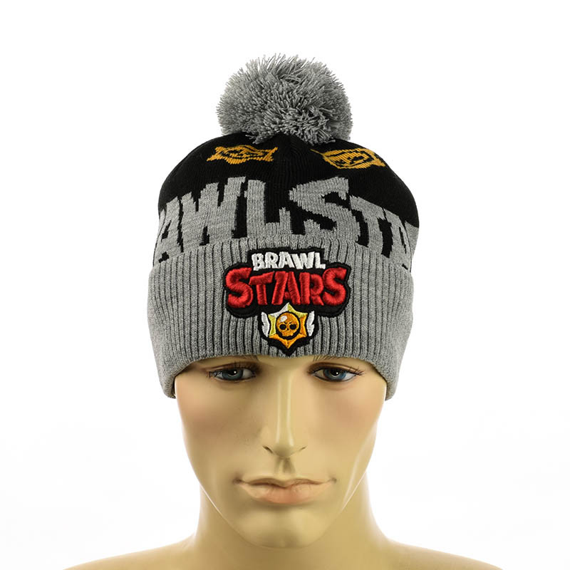 Зимова підліткова шапка сірий