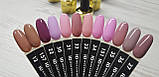 Гель лак 22 Фіолетовий Пастельний Щільний HD Hollywood 8 ml, фото 2