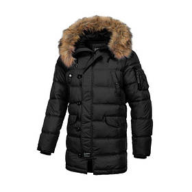Оригінальна зимова чоловіча куртка PitBull KINGSTON Black
