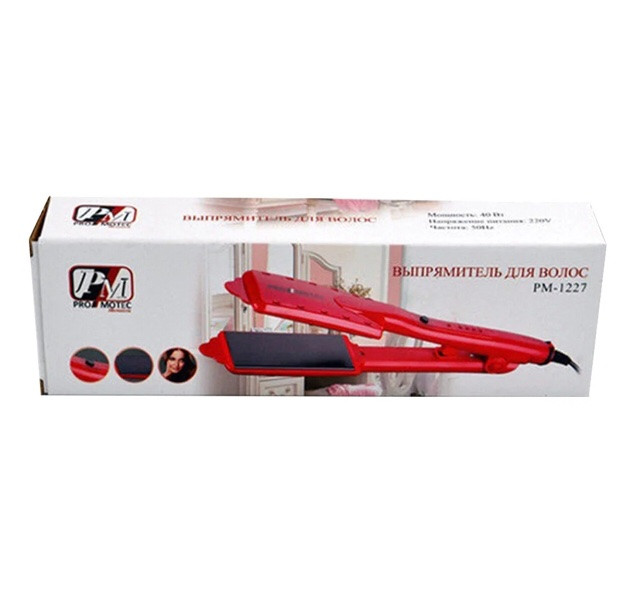 Випрямляч для волосся PROMOTEC PM-1227 (50 шт./ясть)