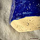 Керамічний кухоль ручної роботи синя "Зоряне небо", фото 4