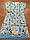 Нічна трикотажна жіноча кольорова нічна сорочка 46-50, фото 2