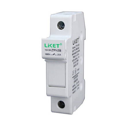 Корпус під запобіжник ZTPV-25B, 32A, DC 1000V, постійний струм, фото 1