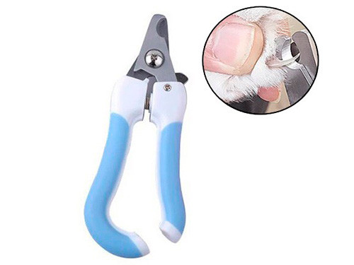 Кігтеріз кусачки щипці для обрізання кігтів котів собак з фіксатором, 14 см, фото 1