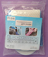 Водонепроникні чохли-бахіли для взуття від дощу і бруду розмір 44 сині, фото 2