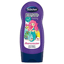 Шампунь та гель для душу дитячий Bubchen Русалонька 230мл.