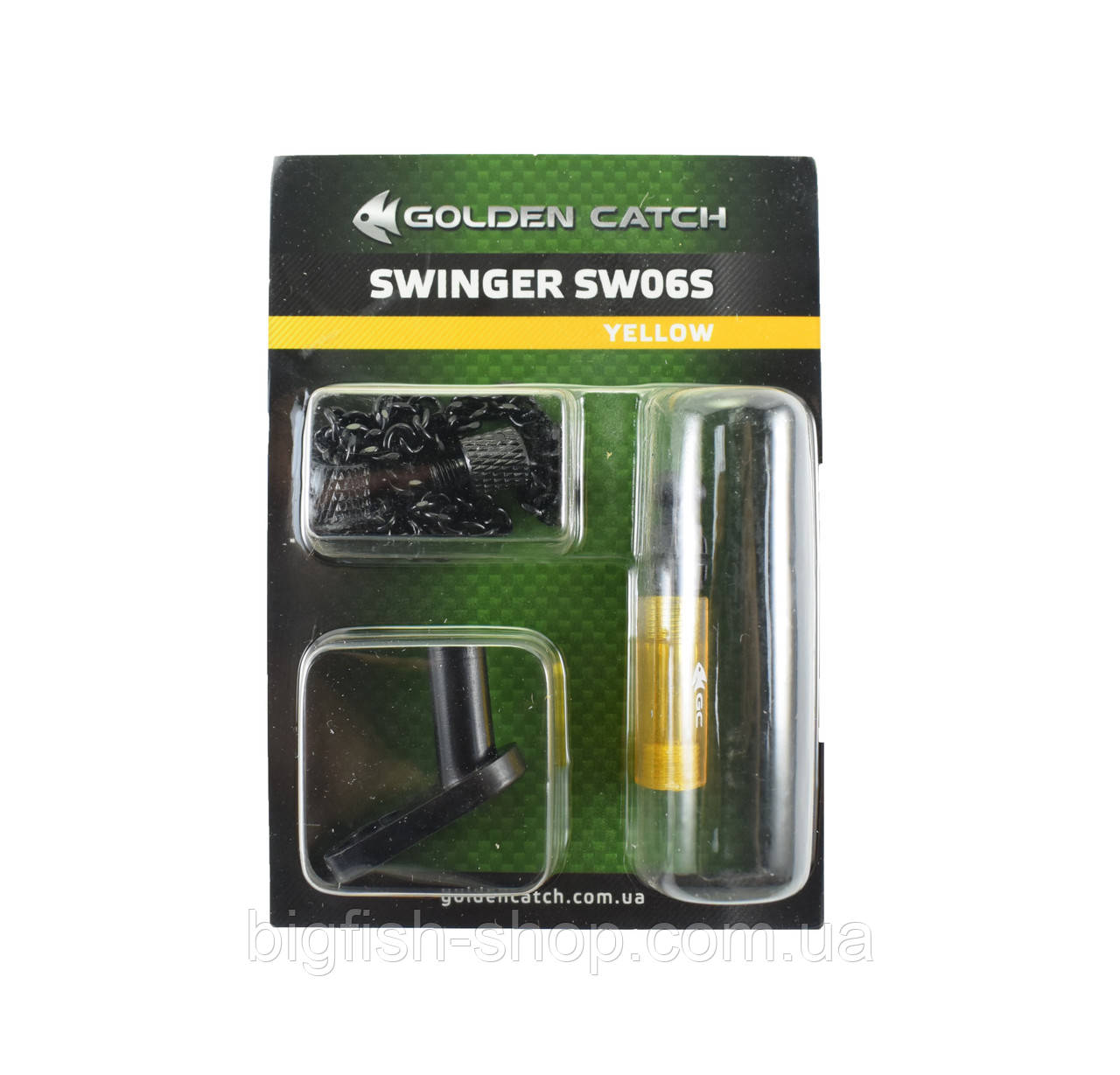 Сигналізатор свингер Golden Catch SW06 S (жовтий)