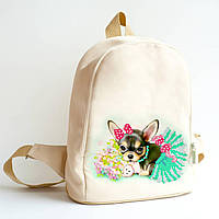 Рюкзак пошитий під вишивку Красуня