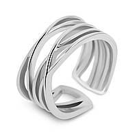 Серебряное кольцо в минималистичном стиле S043 размер:16;16.5;17.5;18;