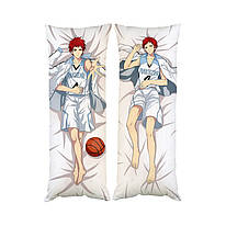 Подушка дакімакура Сейджуро Акаші Баскетбол Куроко декоративна ростова подушка для обіймання
