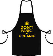 Фартук с принтом "Don't panic, it's organic"