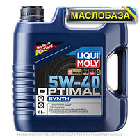 Liqui Moly Синтетическое моторное масло - Optimal Synth SAE 5W-40 4 л.