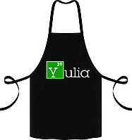 Фартух із принтом "Yulia"