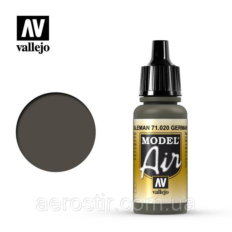 Фарба німецький зелений 17 мл. VALLEJO 71020