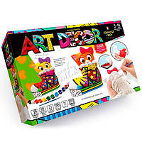 Набор для творчества DankoToys DT ARTD-01-03 Расписная гипсовая фигурка Art Decor Котенок