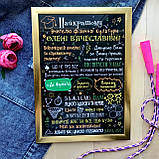 Постери вчителям різних предметів (чорний фон) Ч.2., фото 6