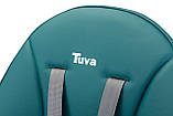 Стільчик для годування 2 в 1 Caretero Tuva Dark Green, фото 10