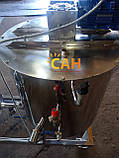Реактор мобільний 100л для приготування кремів AISI 304, фото 7