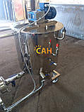 Реактор мобільний 100л для приготування кремів AISI 304, фото 5