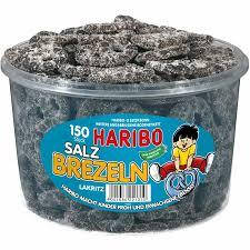 Лакриця Haribo Salz Brezeln 150s 1050g