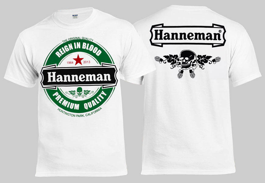 Футболка HANNEMAN Logo біла