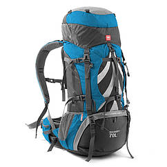 Рюкзак трекінговий Naturehike 70 NH70B070-B mediterranean blue