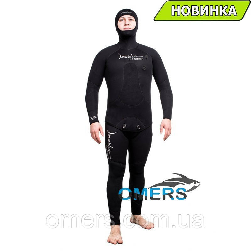Гідрокостюм для підводного полювання Marlin Blackskin 5 мм