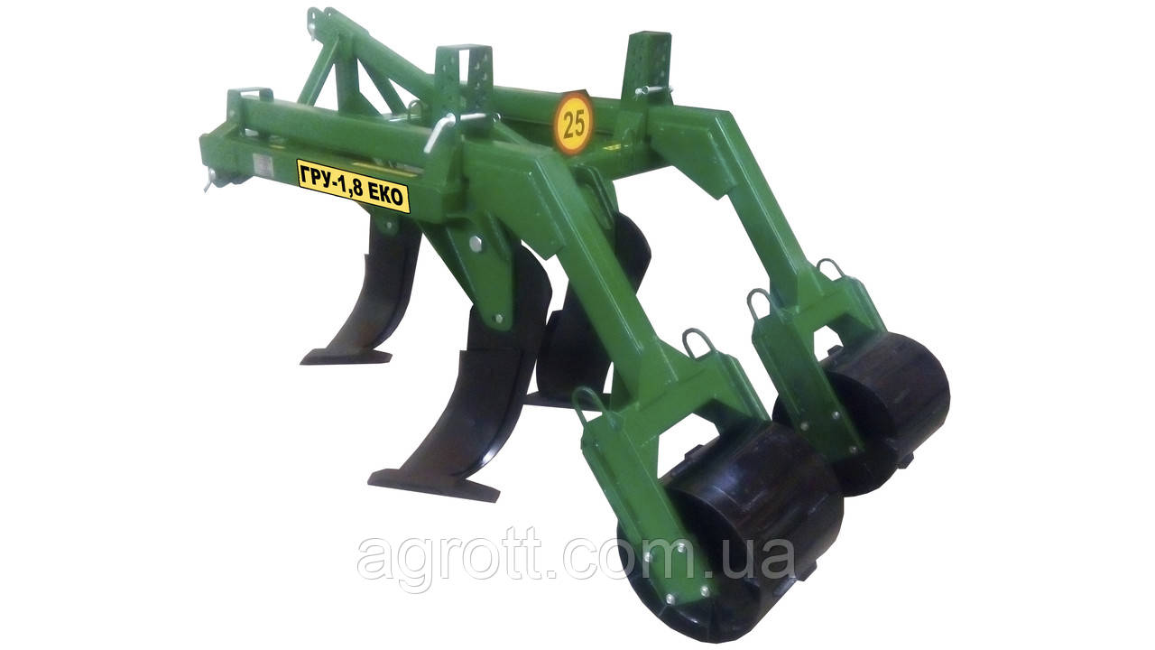 Глибокорозрихлювач універсальний ГРУ-1,8 ЭКО з опорними котками
