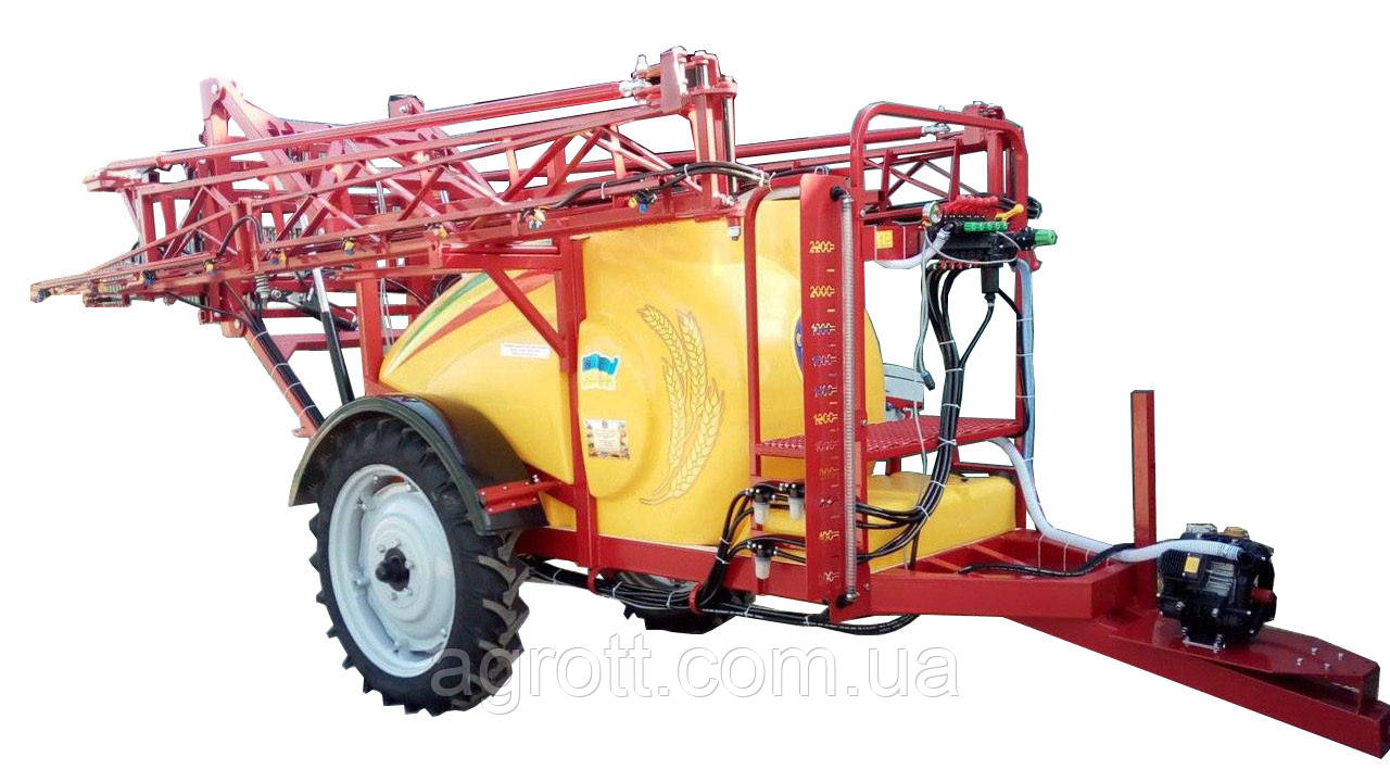 Обприскувач причіпний МАКСУС 2000 л. крила 18 и 21 м.